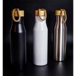 Butelka termiczna z logo Lavotto 500 ml, srebrny
