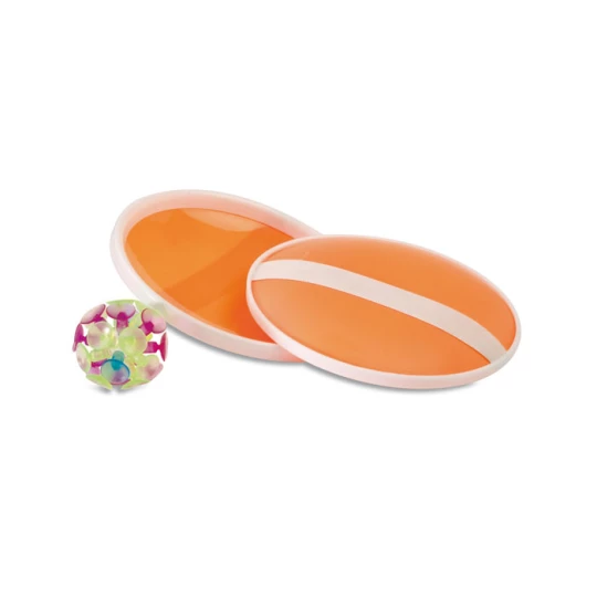 Gra plażowa - złap piłkę Catch&play, pomarańczowa