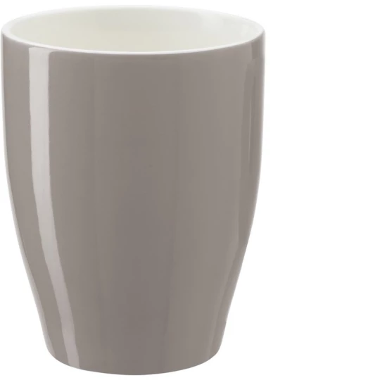 Reklamowy szary kubek ceramiczny 350 ml