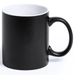Kolorowy kubek ceramiczny z białym wnętrzem 330 ml