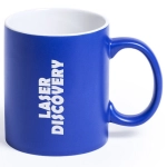 Kolorowy kubek ceramiczny z białym wnętrzem 330 ml