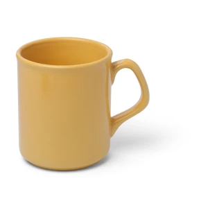 Kubek z logo firmy, 250 ml, żółty