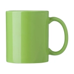 Kubek reklamowy, ceramiczny 300 ml, jasnozielony