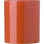 Kubek reklamowy, ceramiczny 300 ml, pomarańczowy