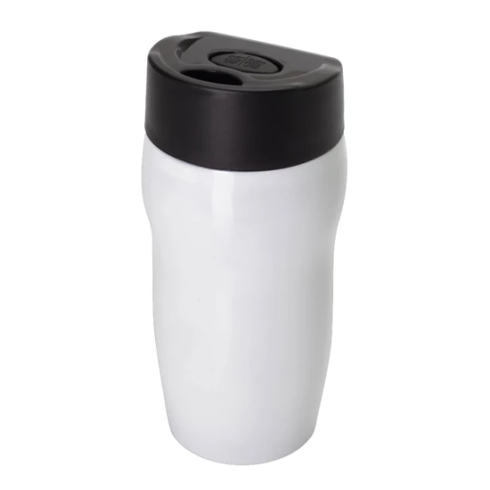 Kubek termiczny z logo  Edmonton 270 ml, biały