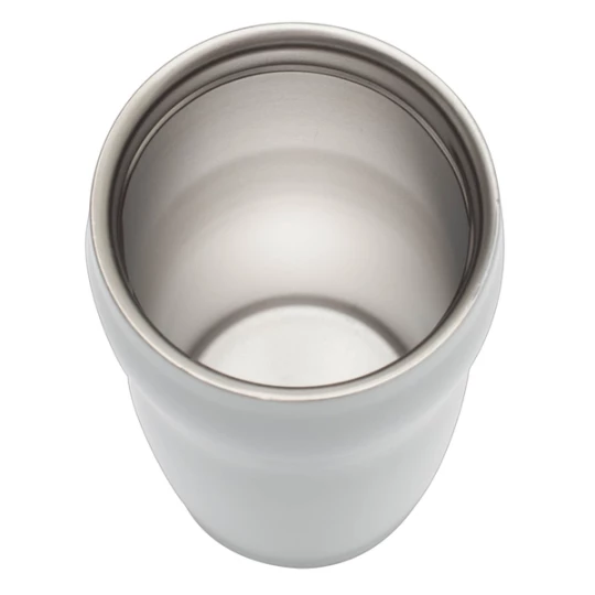 Kubek termiczny z logo  Edmonton 270 ml, biały