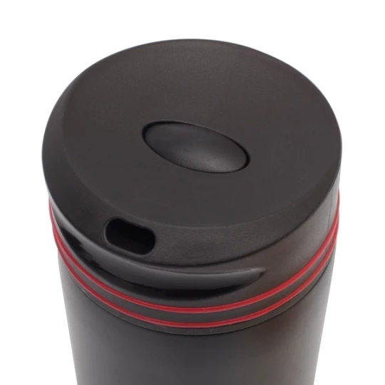 Reklamowy Kubek Termiczny Lahti 450 ml, czerwony
