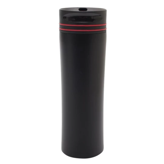 Reklamowy Kubek Termiczny Lahti 450 ml, czerwony