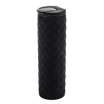 Kubek termiczny z nadrukiem Tallin 450 ml, czarny