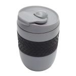 Kubek termiczny z nadrukiem Offroader 200 ml, szary
