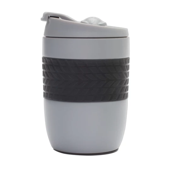 Kubek termiczny z nadrukiem Offroader 200 ml, szary