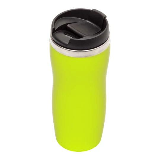 Kubek izotermiczny z logo Skien 350 ml, zielony