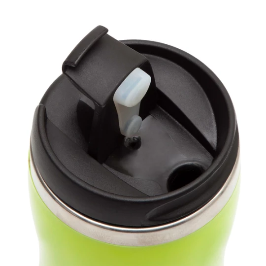 Kubek izotermiczny z logo Skien 350 ml, zielony