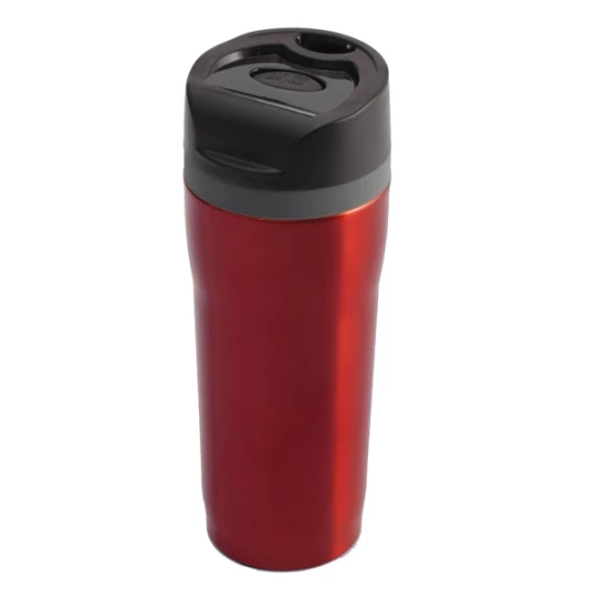 Kubek termiczny z grawerem Winnipeg 350 ml, bordowy