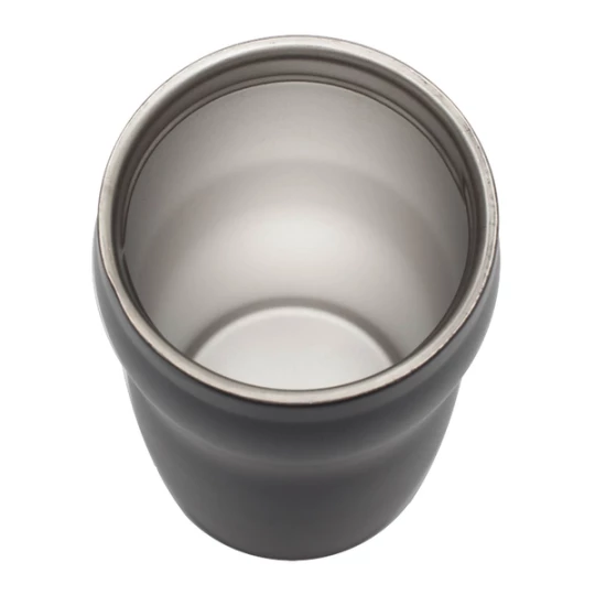 Kubek termiczny z logo  Edmonton 270 ml, czarny