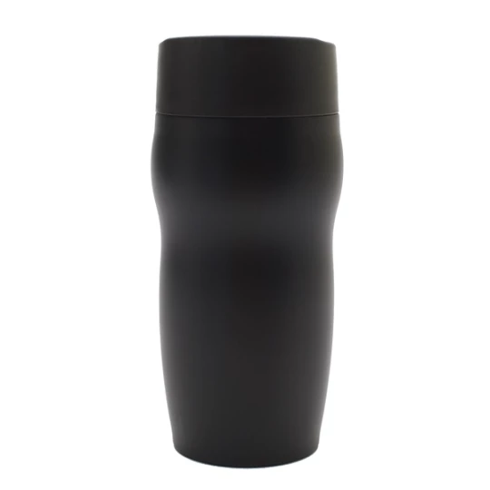 Kubek termiczny z logo  Edmonton 270 ml, czarny
