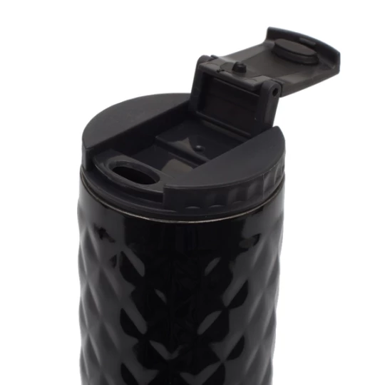 Szczelny Kubek Termiczny Dawson 450 ml, czarny
