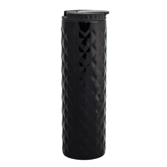 Szczelny Kubek Termiczny Dawson 450 ml, czarny