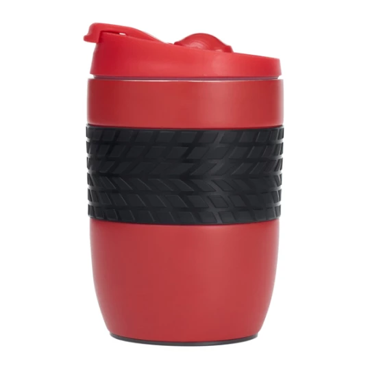 Kubek termiczny z nadrukiem Offroader 200 ml, czerwony