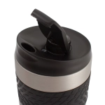 Kubek termiczny z nadrukiem Offroader 200 ml, srebrny