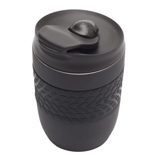Kubek termiczny z nadrukiem Offroader 200 ml, czarny
