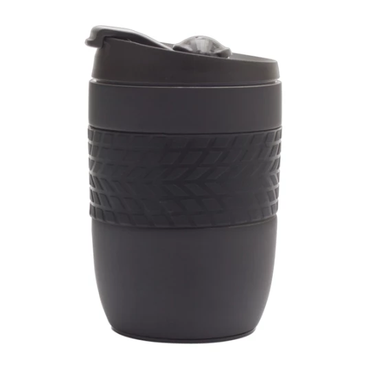 Kubek termiczny z nadrukiem Offroader 200 ml, czarny